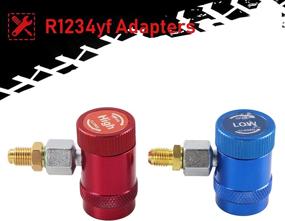 img 2 attached to Youxmoto Adapters Couplers Compatible Refrigerants