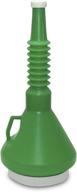 🟢 wirthco 32140 funnel king - green capped funnel with 1.5 quart capacity logo