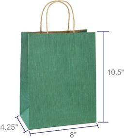 img 3 attached to BagDream 8x4 75x10.5 Shopping Bag with Recycled Handles