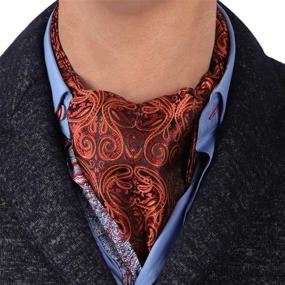 img 2 attached to 🧣 Epoint C B AQ P 018 Paisley Gentlemen Microfiber Men's Accessories: Superior Style for Dapper Gentlemen