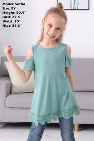 img 1 attached to GORLYA Summer Shoulder T Shirt GOR1068