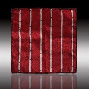 img 3 attached to EEF1B02C Men's Microfiber Patterned Handkerchief: Epoint Accessories & Handkerchiefs