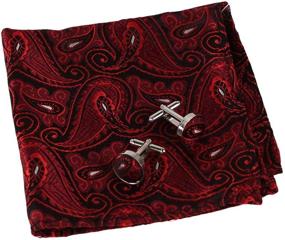 img 4 attached to EEF1B02C Men's Microfiber Patterned Handkerchief: Epoint Accessories & Handkerchiefs