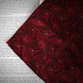 img 1 attached to EEF1B02C Men's Microfiber Patterned Handkerchief: Epoint Accessories & Handkerchiefs