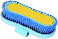 roma soft grip sponge 🧽 brush blue: effortless cleaning with comfortable handling logo