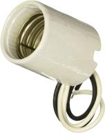 leviton 8756 j porcelain incandescent lampholder logo