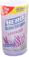 4 gallon lavender scented small garbage bags with flap-tie closure - hero, 40 count logo