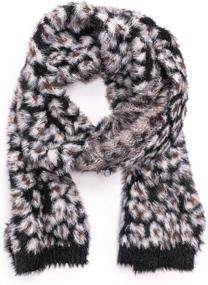 img 1 attached to Luks Womens Scarf Black OSFM