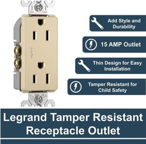 img 3 attached to Legrand Seymour Radiant 885TRICC8 Tamper Resistant