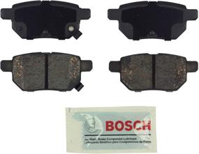 img 1 attached to 🔵 Набор задних тормозных колодок синего цвета Bosch BE1354 для Lexus CT200h, Pontiac Vibe, Scion tC, xB, Toyota Corolla, Matrix, Prius, Yaris - Задняя часть: Максимальная производительность и качество.