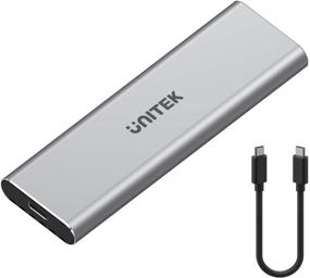 img 4 attached to 💾 Unitek Aluminum USB 3.1 Gen 2 M.2 NVMe SSD Enclosure Adapter: 10Gbps, UASP & Trim Compatible, Supports M.2 M-Key SSD 2230/2242/2260/2280