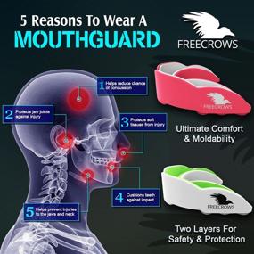 img 2 attached to MMA Mouthguard Youth Mouth Guard Sports & Fitness