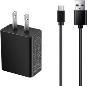 img 1 attached to 🔌 UL Listed Rapid Charger for Samsung Galaxy Tab E 7.0" 9.6" Tablet with 5 FT Charging Cable