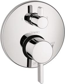 img 3 attached to 🚿 Hansgrohe Ecostat Modern 2-Handle Shower Valve with Diverter in Chrome - Pressure Balance Trim Included!