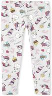 👖 adorable children's place shortcake printed leggings: perfect girls' clothing for leggings logo