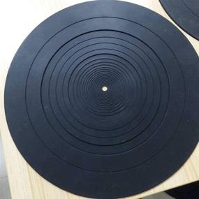 img 2 attached to 🎶 Enhance Your Vinyl Experience with the Universal 12-Inch Silicone Rubber Turntable Platter Mat for Audio Technica AT-LP120BK and AT-LP-1200 Turntables