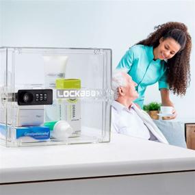 img 3 attached to 🔒 Secure and Sanitary: Lockabox Compact Lockable Medicines Box