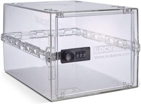 img 4 attached to 🔒 Secure and Sanitary: Lockabox Compact Lockable Medicines Box