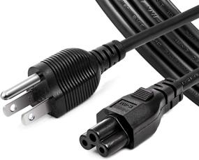 img 4 attached to 💻 Notebook Computer Extension Cable - Universal IEC320C5 Connector