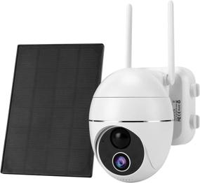 img 4 attached to Wire Free Wireless Rechargeable Recording Weatherproof Security & Surveillance