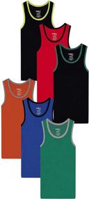img 3 attached to Premium Cotton Sleeveless Undershirts for Boys – Top-Notch Buyless Fashion