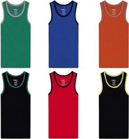 img 2 attached to Premium Cotton Sleeveless Undershirts for Boys – Top-Notch Buyless Fashion