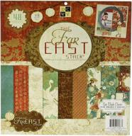 🎋 аксессуары die cuts with a view far east premium stack - 48 листов, 12х12 дюймов логотип