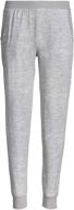 🏻 girls' clothing: butter soft touch athletic sweatpants for girls logo