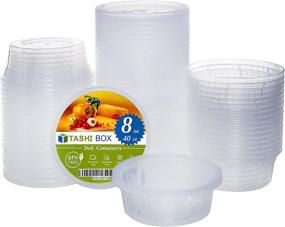 img 4 attached to TashiBox Plastic Food Storage Containers