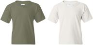 👕 gildan dryblend t shirt 2 pack - boys' clothing, medium size logo