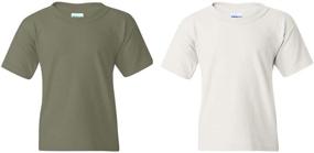 img 2 attached to 👕 Gildan DryBlend T Shirt 2 Pack - Boys' Clothing, Medium Size