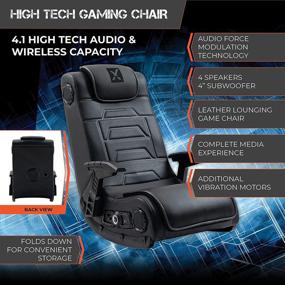 img 2 attached to 🎮 Ultimate X Rocker Gaming Chair: Unleash Your Gaming Power!