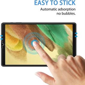 img 3 attached to 📱 Samsung Galaxy Tab A7 Lite 8.7 Inch Screen Protector (3-Pack), Tempered Glass with 9H Hardness, Anti-Scratch (SM-T220 / T225)