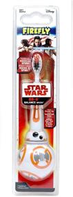 img 1 attached to Soft Firefly BB-8 Balance Toothbrush for Kids - Inspired by Star Wars