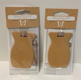 img 1 attached to 🌼 Vanilla Bean Buttercream Scentsy Car Bar 2-Pack Air Freshener