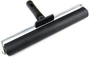 img 1 attached to 🖌️ Versatile 7.9'' Rubber Brayer Roller: Ideal for Anti-Skid Tape, Printmaking, Inking, and Gluing