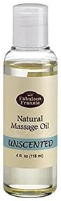 img 1 attached to 4oz Unscented Massage Oil: Natural Base Oil for Aromatherapy, Essential Oil, or Massage Use - Infused with Safflower, Grapeseed, Sweet Almond, and More