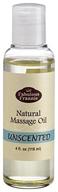 4oz unscented massage oil: natural base oil for aromatherapy, essential oil, or massage use - infused with safflower, grapeseed, sweet almond, and more logo