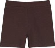 🩰 soft dance short for gymnastics or under skirts - lovetti girls' basic solid логотип