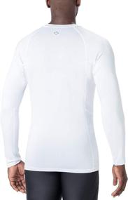 img 2 attached to 👕 NAVISKIN Men's Long Sleeve Rash Guard Swim Shirts: Ultimate Compression and Sun Protection UPF 50+ Baselayer