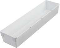 🗄️ rubbermaid drawer organizer, 12x3x2-inch, white - efficient space-saving solution логотип