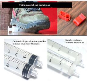 img 2 attached to 🚲 Cycobyco Mineral Oil Bicycle Hydraulic Disc Brake Bleed Kit: Suitable for Shimano, Magura, Tektro, ZOOM, and More