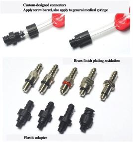 img 1 attached to 🚲 Cycobyco Mineral Oil Bicycle Hydraulic Disc Brake Bleed Kit: Suitable for Shimano, Magura, Tektro, ZOOM, and More