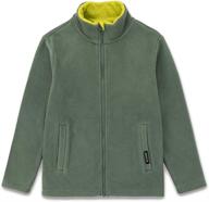 fashionable deespace fleece collar jackets & coats with convenient pockets for boys (ages 3-12) logo