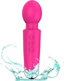 img 4 attached to 💪 Enhanced Mini Muscle Reliever: Compact Hand-held Bullet-Head Cordless Personal Muscle Reliever with Powerful, Quiet Vibration Speeds and Patterns (Rose)