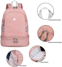 img 2 attached to Sports Backpack Travel Backpacks Compartment Backpacks in Casual Daypacks