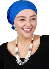 img 1 attached to Headwear Coverings Turbans Scarves Celeste Women's Accessories