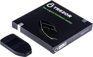 🔒 trezor model one - crypto hardware wallet - the best secure cold storage solution for bitcoin, ethereum, erc20, and more (black) logo