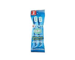 img 3 attached to 🦷 Convenient Crest Scope Mini Brushes: Disposable Toothbrushes with Toothpaste and Pick for Work or Travel - 12 count, 6 Pack (12 Brushes)