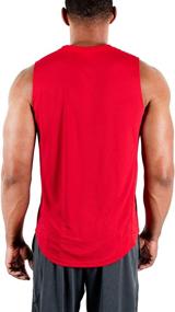 img 2 attached to DEVOPS Sleeveless Training Performance Charcoal Sports & Fitness in Other Sports